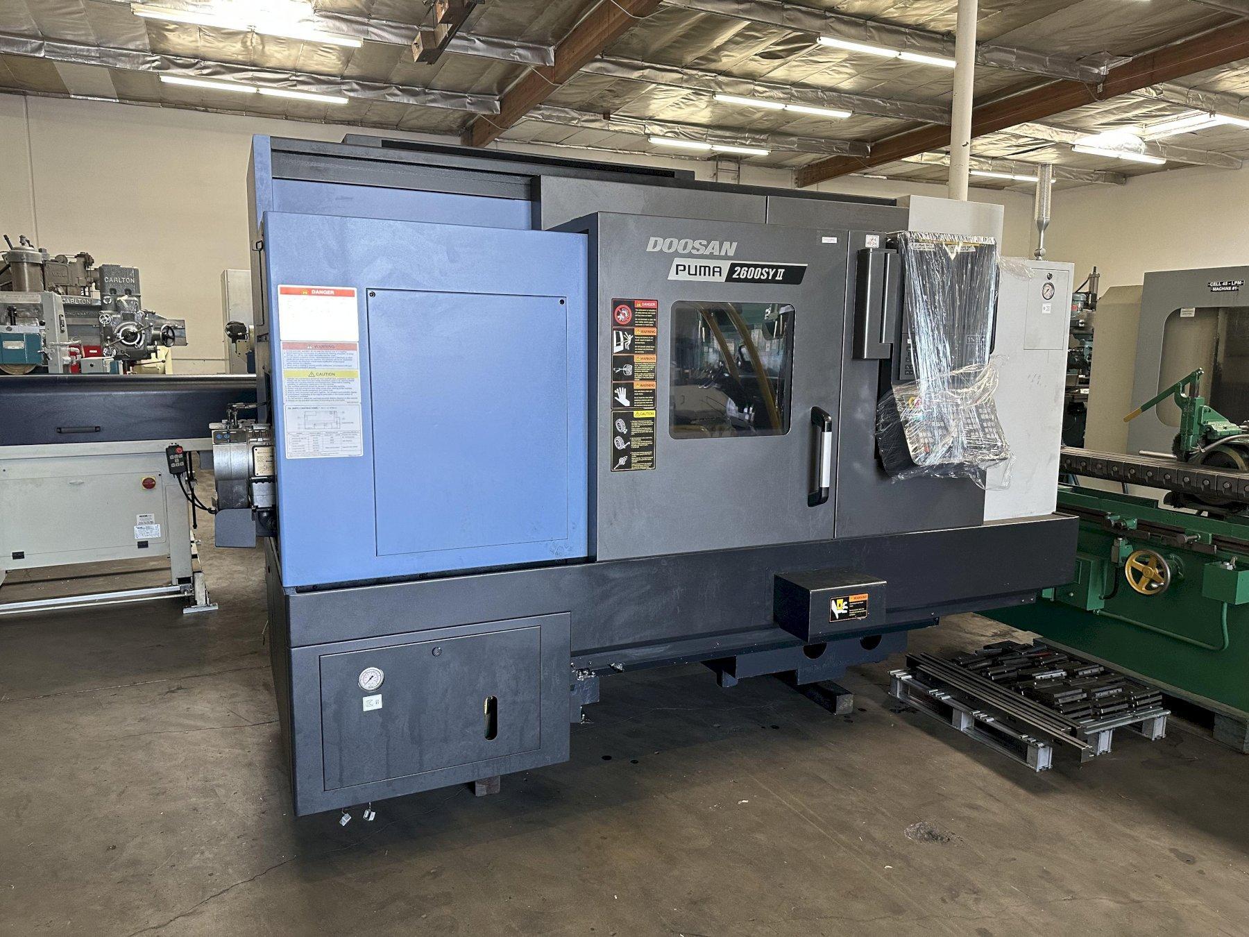 2020 Doosan Puma 2600SY II CNC Universal Turning Center With Milling, Y Axis & Sub Spindle