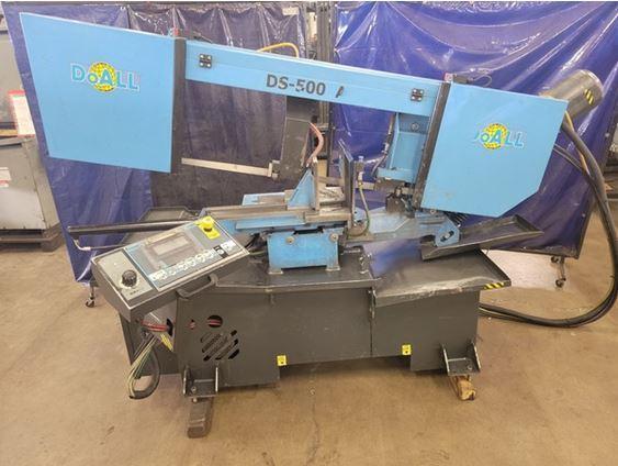 Doall Dual Swivel, Mitering Horizontal Bandsaw 60 degrees left and right, Semi Automatic 19" x 13"
