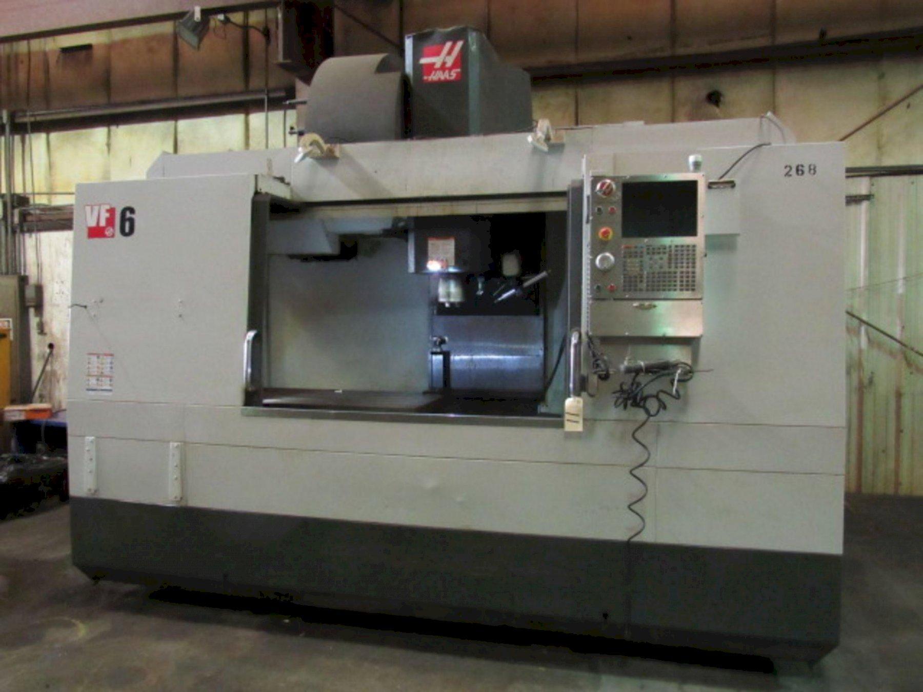 Haas VF-6/50 CNC Vertical Machining Center with 4th Axis For Sale - 2013