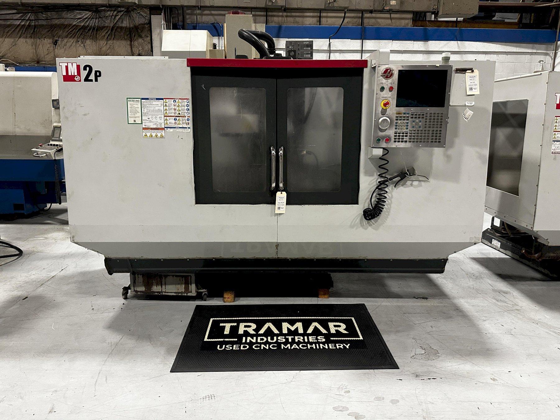 Haas TM-2P Used CNC Tool Room Mill For Sale - 2011
