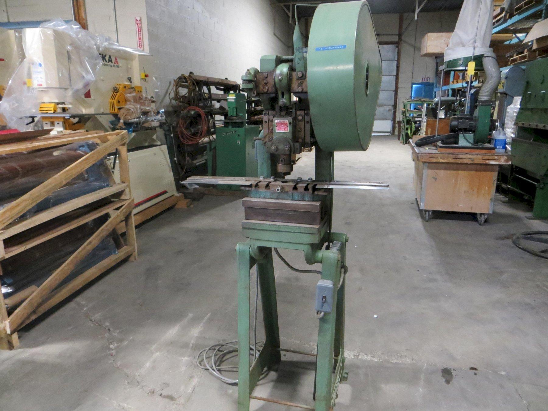 5 Ton Used Rousselle OBI Mechanical Clutch Press Model OE
