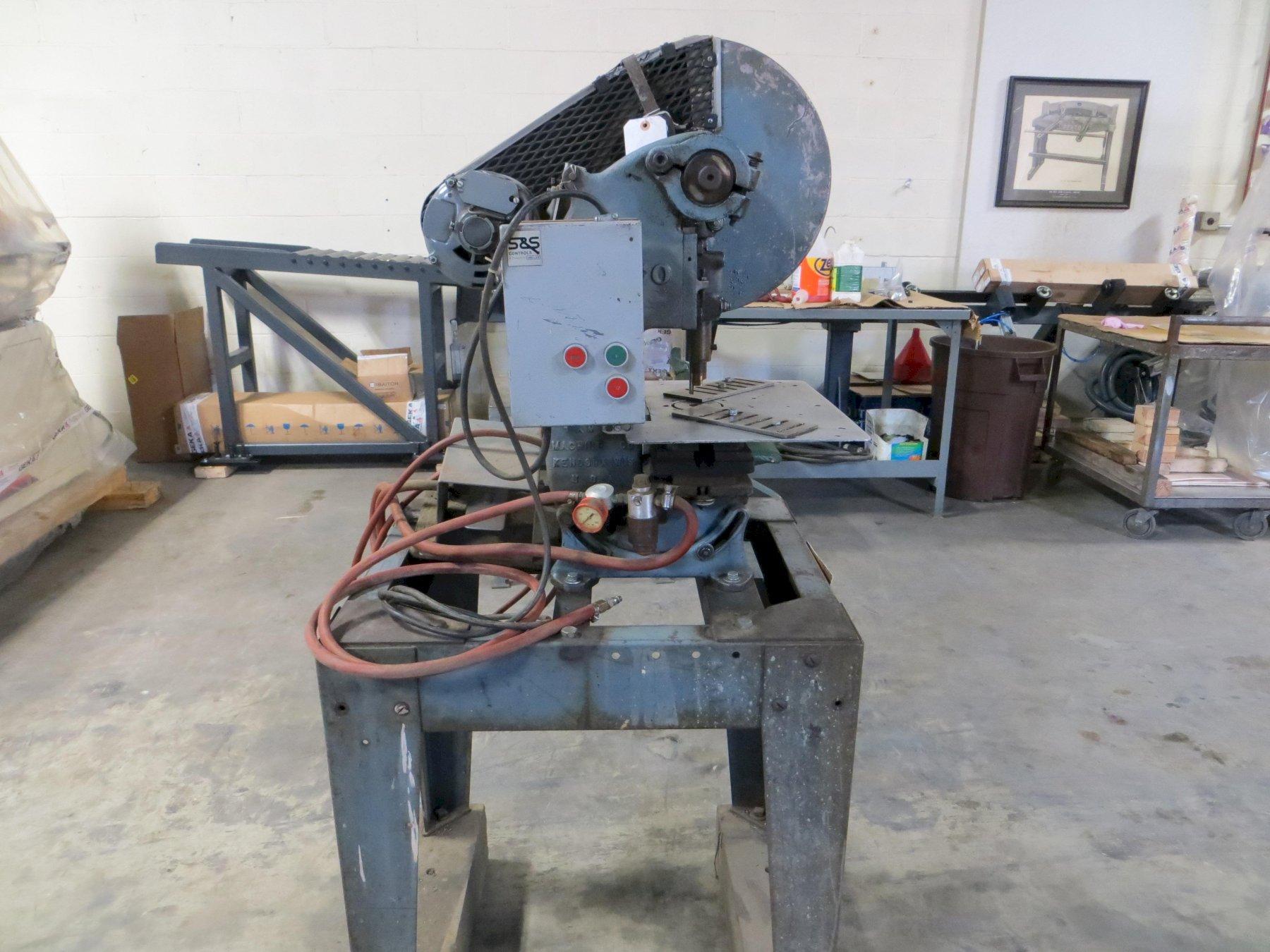 5 Ton Famco Bench Top OBI Power Press Model 40 with Stand
