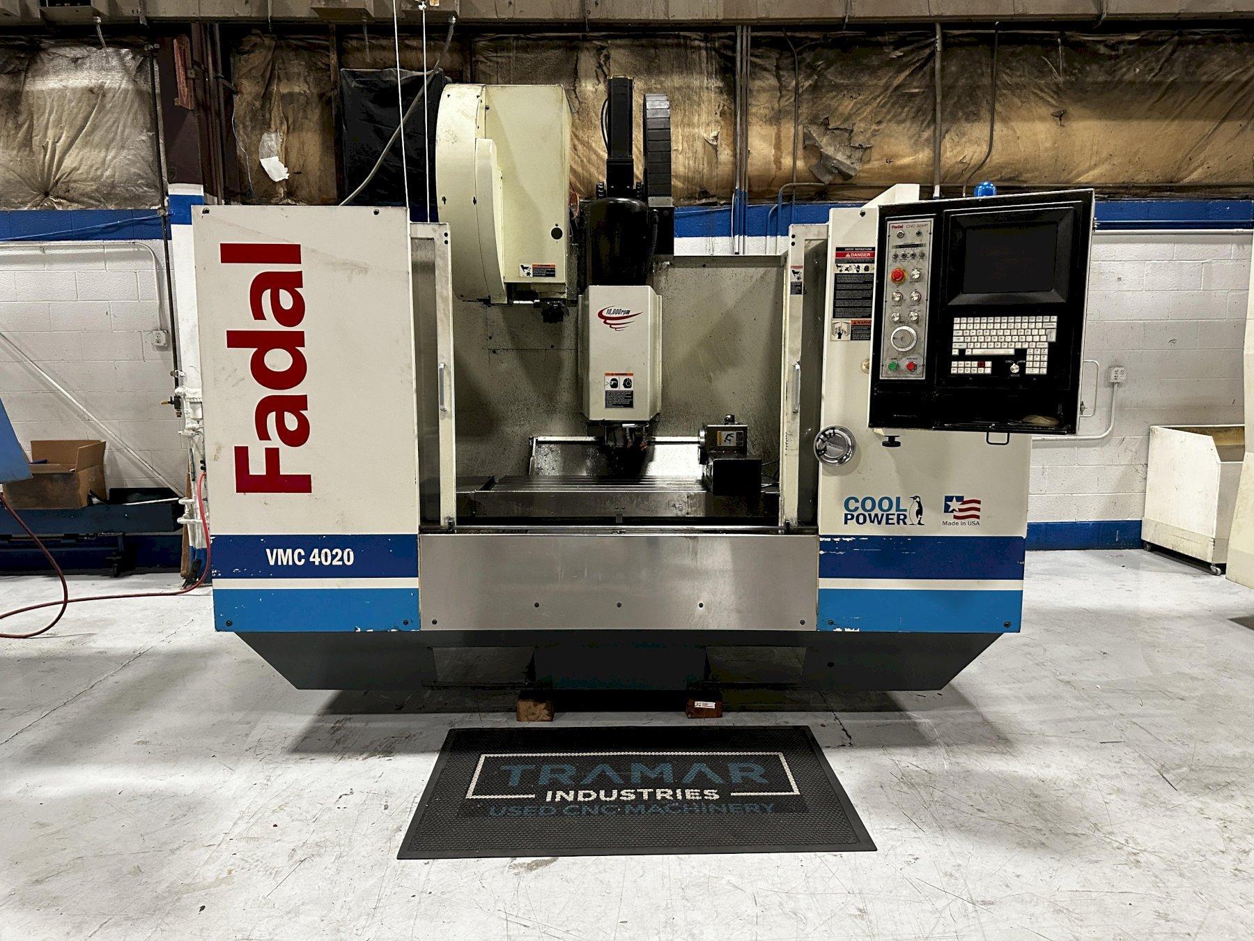 Fadal VMC-4020 Used CNC Vertical Machining Center For Sale - 2004